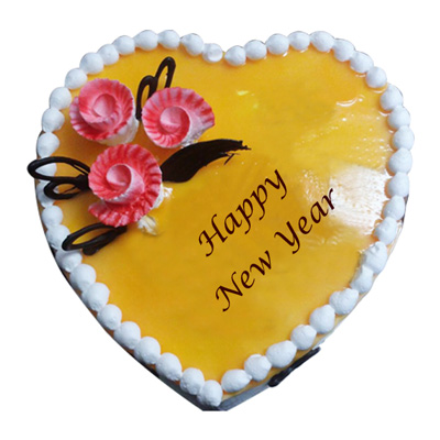 "Yummy delicious heart shape vanilla flavor cake - 1kg - Click here to View more details about this Product